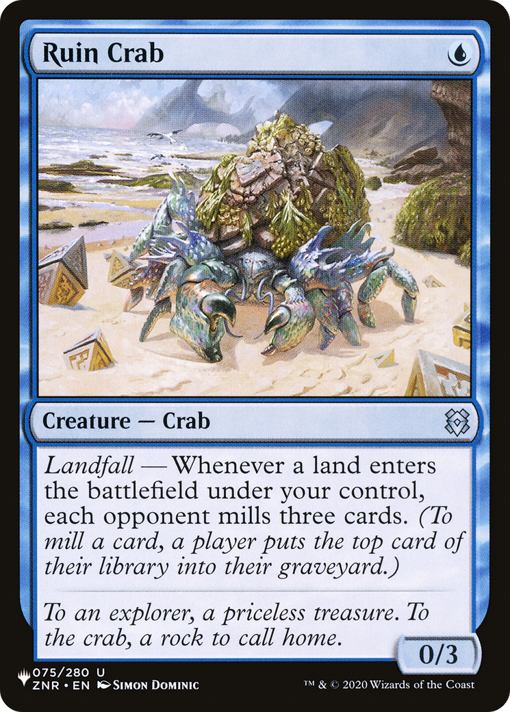 Ruin Crab [The List Reprints] | Gear Gaming Fayetteville