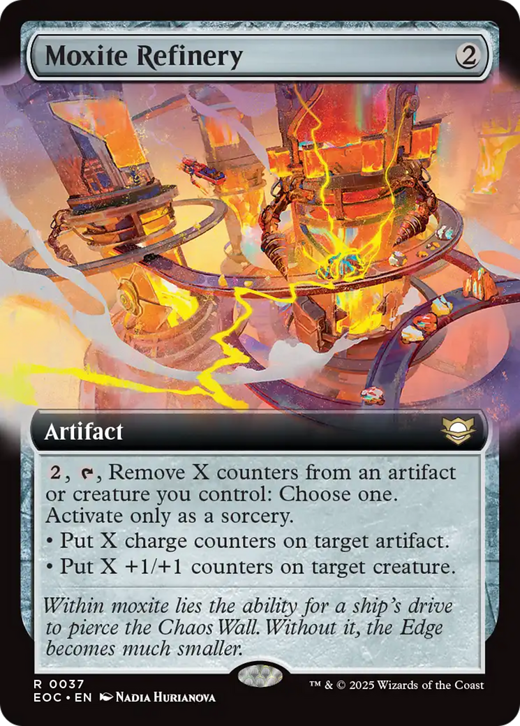 Moxite Refinery (Extended Art) [Edge of Eternities Commander] | Gear Gaming Fayetteville