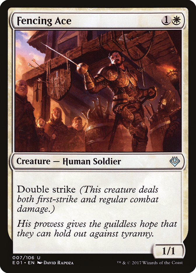 Fencing Ace [Archenemy: Nicol Bolas] | Gear Gaming Fayetteville