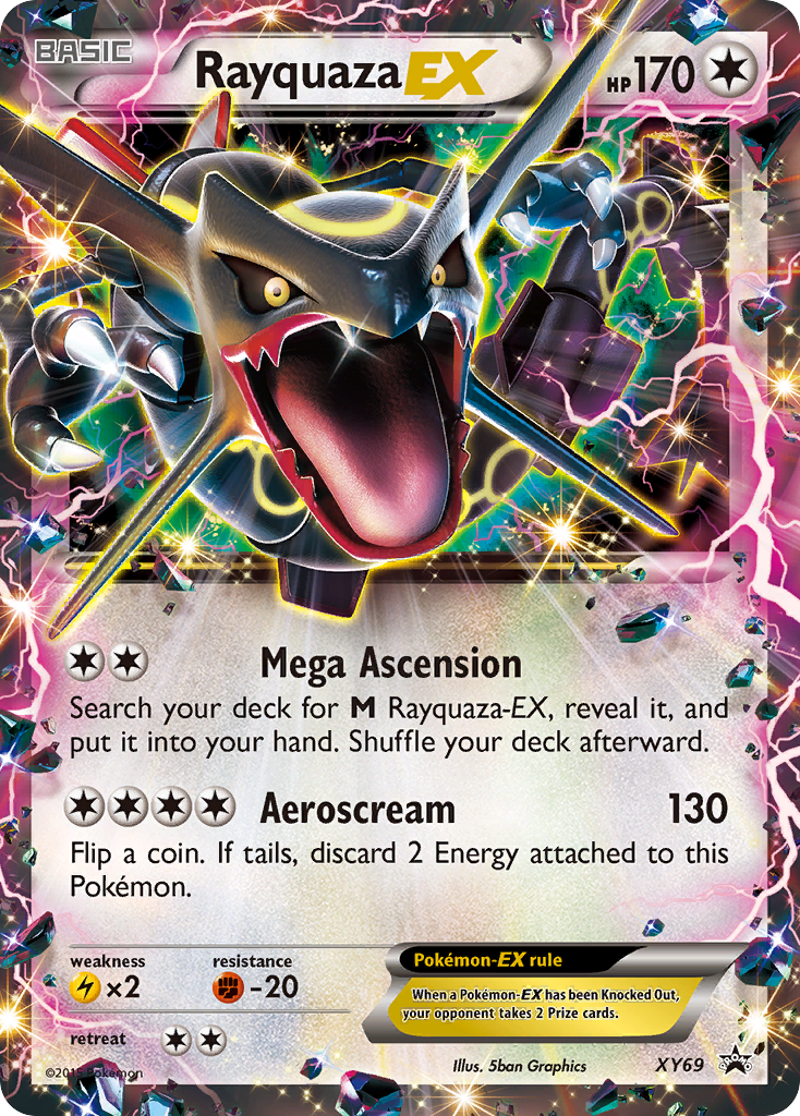 Rayquaza EX (XY69) (Shiny) [XY: Black Star Promos] | Gear Gaming Fayetteville