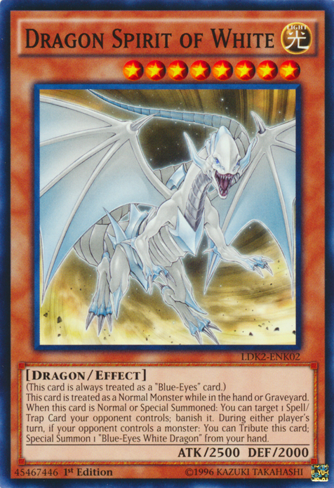 Dragon Spirit of White [LDK2-ENK02] Common | Gear Gaming Fayetteville