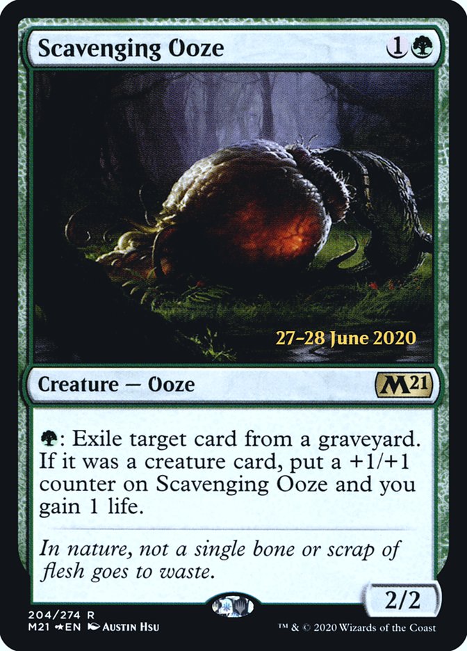 Scavenging Ooze [Core Set 2021 Prerelease Promos] | Gear Gaming Fayetteville