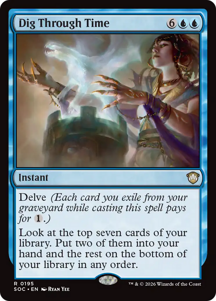 Dig Through Time [Secrets of Strixhaven Commander] | Gear Gaming Fayetteville