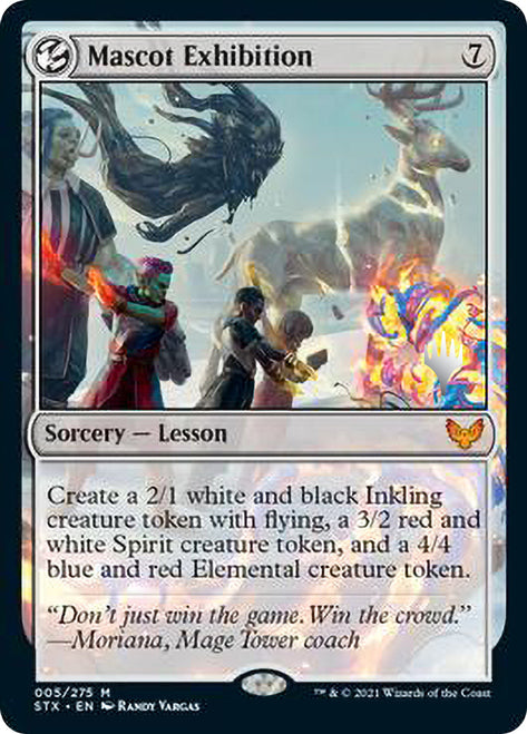Mascot Exhibition (Promo Pack) [Strixhaven: School of Mages Promos] | Gear Gaming Fayetteville