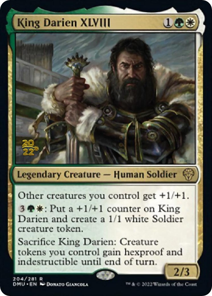 King Darien XLVIII [Dominaria United Prerelease Promos] | Gear Gaming Fayetteville