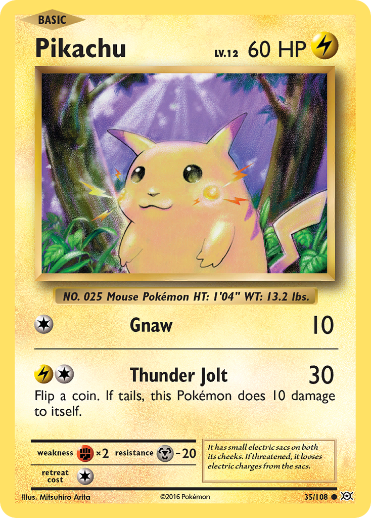 Pikachu (35/108) [XY: Evolutions] | Gear Gaming Fayetteville