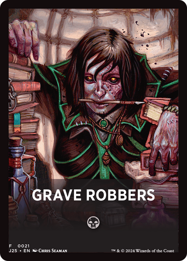 Grave Robbers Theme Card [Foundations Jumpstart Front Cards] | Gear Gaming Fayetteville