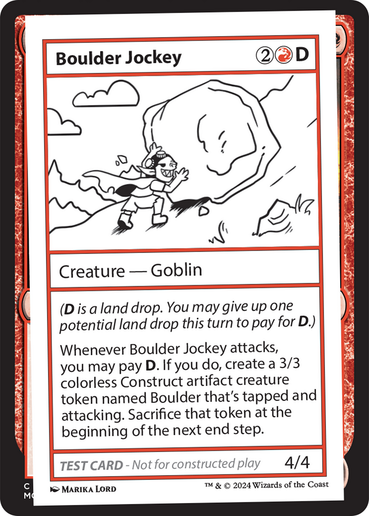 Boulder Jockey [Mystery Booster 2 Playtest Cards] | Gear Gaming Fayetteville