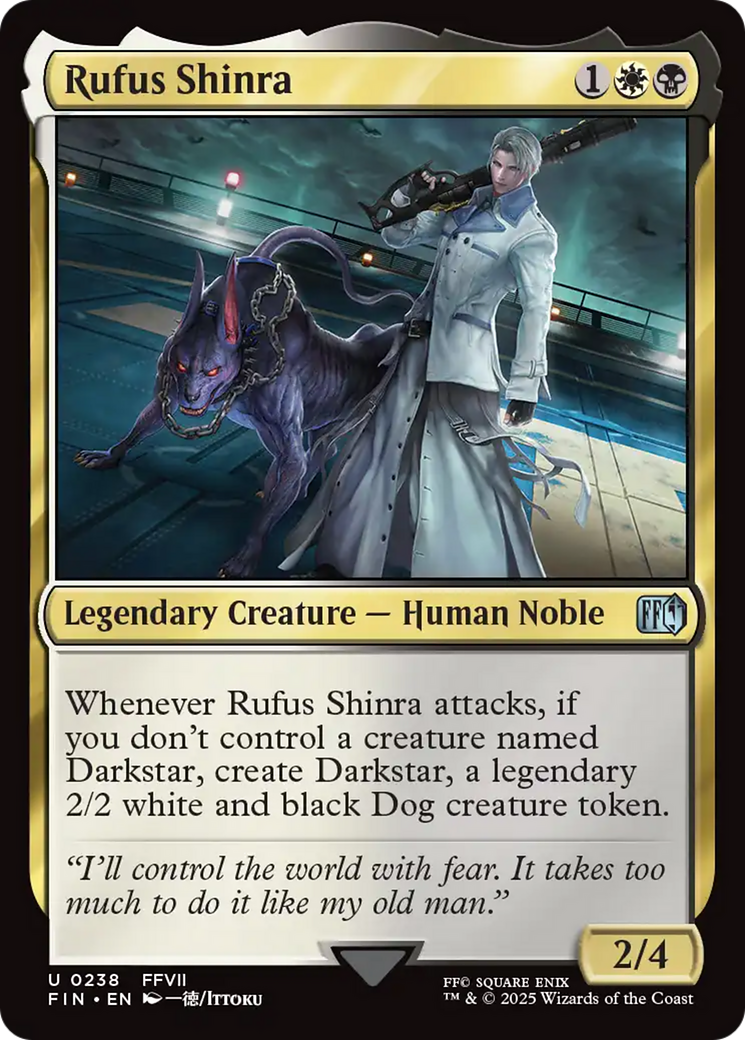 Rufus Shinra [FINAL FANTASY] | Gear Gaming Fayetteville