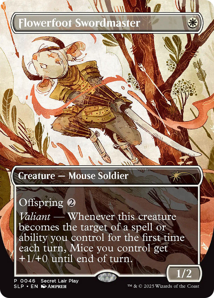 Flowerfoot Swordmaster [Secret Lair Showdown] | Gear Gaming Fayetteville