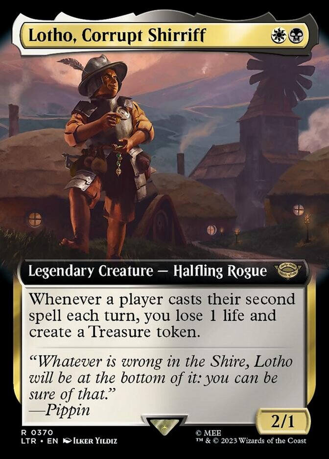 Lotho, Corrupt Shirriff (Extended Art) [The Lord of the Rings: Tales of Middle-Earth] | Gear Gaming Fayetteville