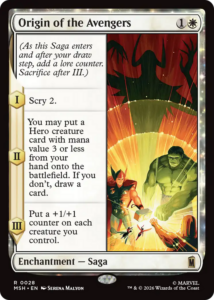Origin of the Avengers [Marvel Super Heroes] | Gear Gaming Fayetteville