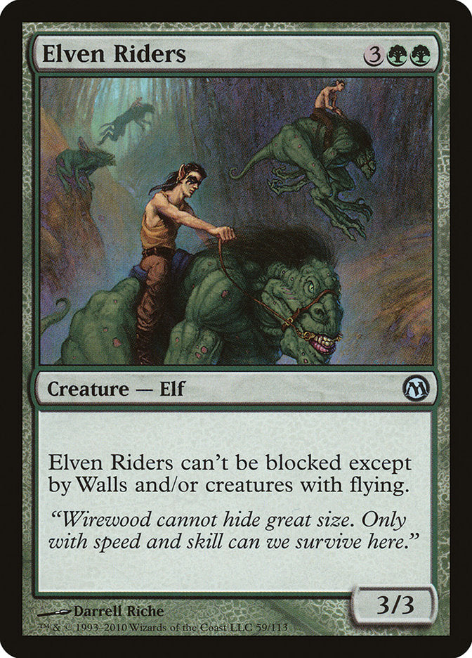 Elven Riders [Duels of the Planeswalkers] | Gear Gaming Fayetteville