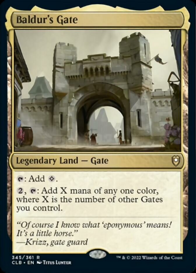 Baldur's Gate [Commander Legends: Battle for Baldur's Gate] | Gear Gaming Fayetteville