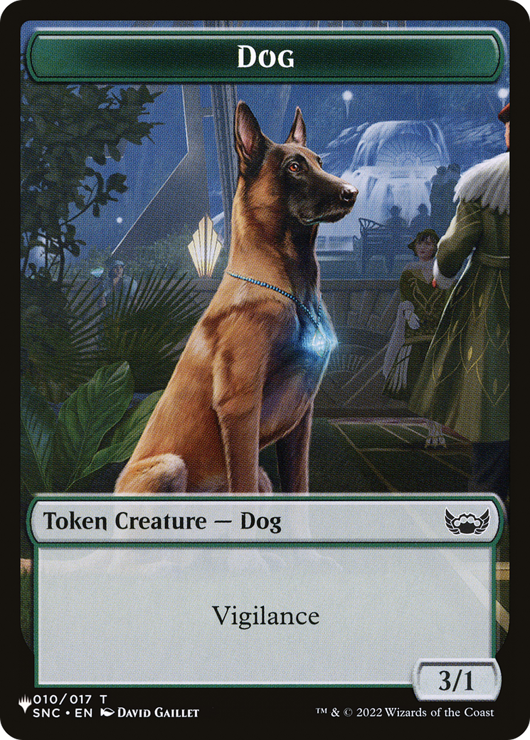 Shapeshifter // Dog Double-Sided Token [The List] | Gear Gaming Fayetteville