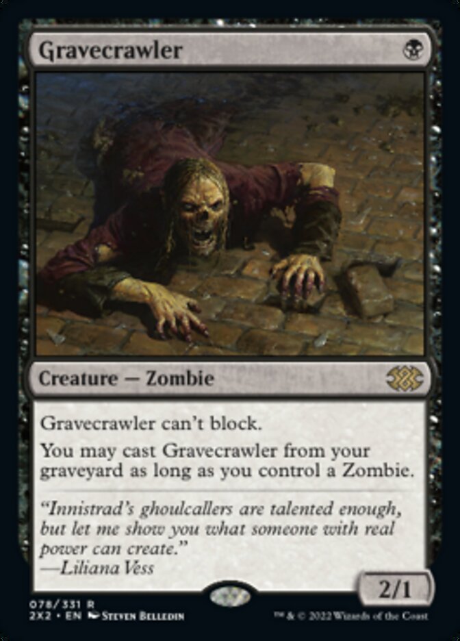 Gravecrawler [Double Masters 2022] | Gear Gaming Fayetteville