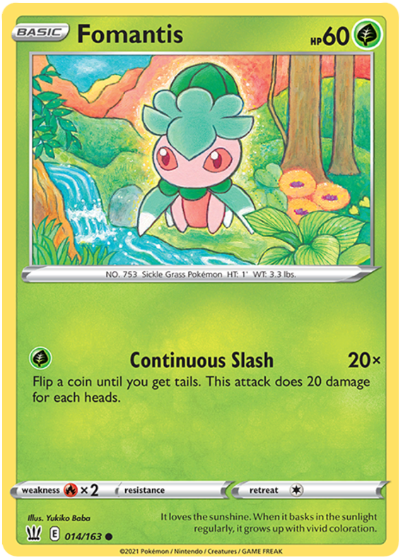 Fomantis (014/163) [Sword & Shield: Battle Styles] | Gear Gaming Fayetteville