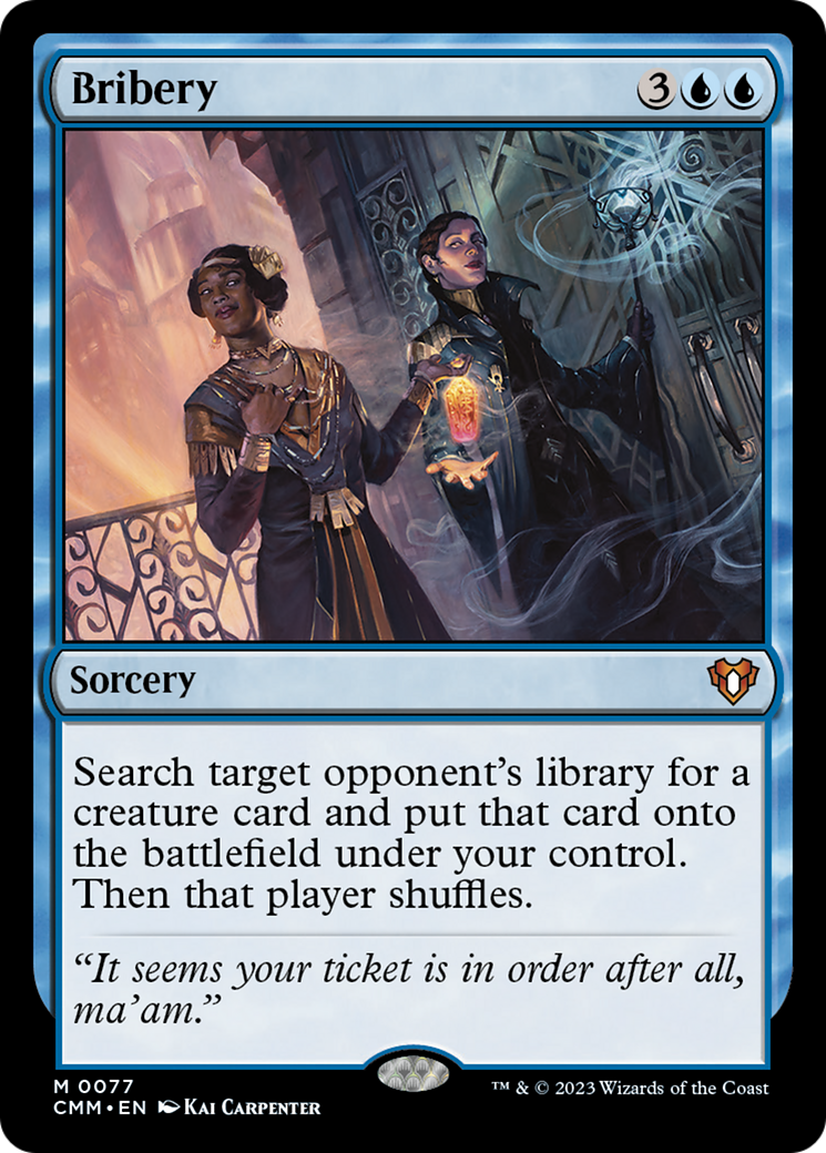 Bribery [Commander Masters] | Gear Gaming Fayetteville