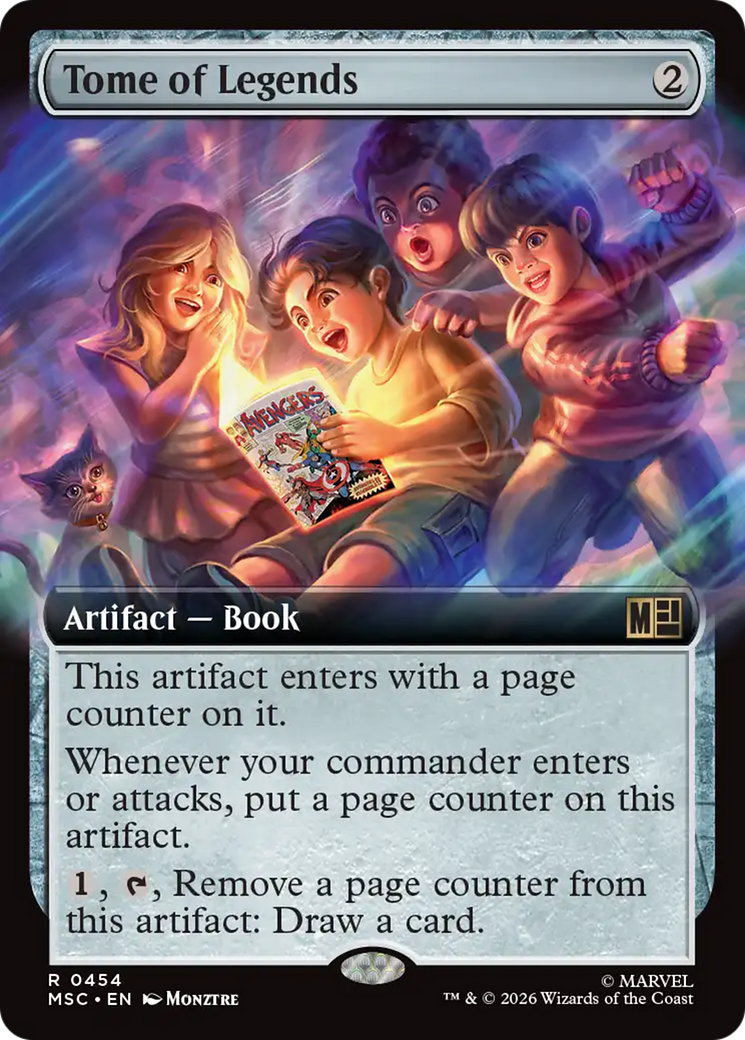 Tome of Legends (Extended Art) [Marvel Super Heroes Commander] | Gear Gaming Fayetteville