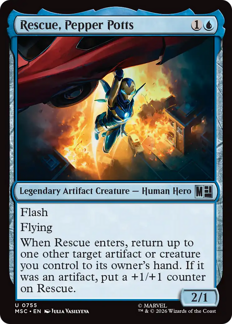 Rescue, Pepper Potts [Marvel Super Heroes Commander] | Gear Gaming Fayetteville