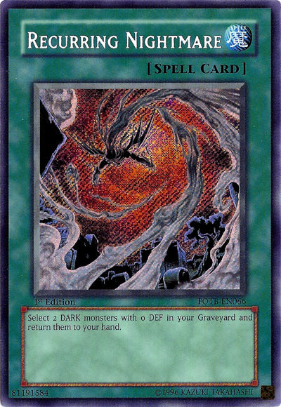 Recurring Nightmare [FOTB-EN066] Secret Rare | Gear Gaming Fayetteville