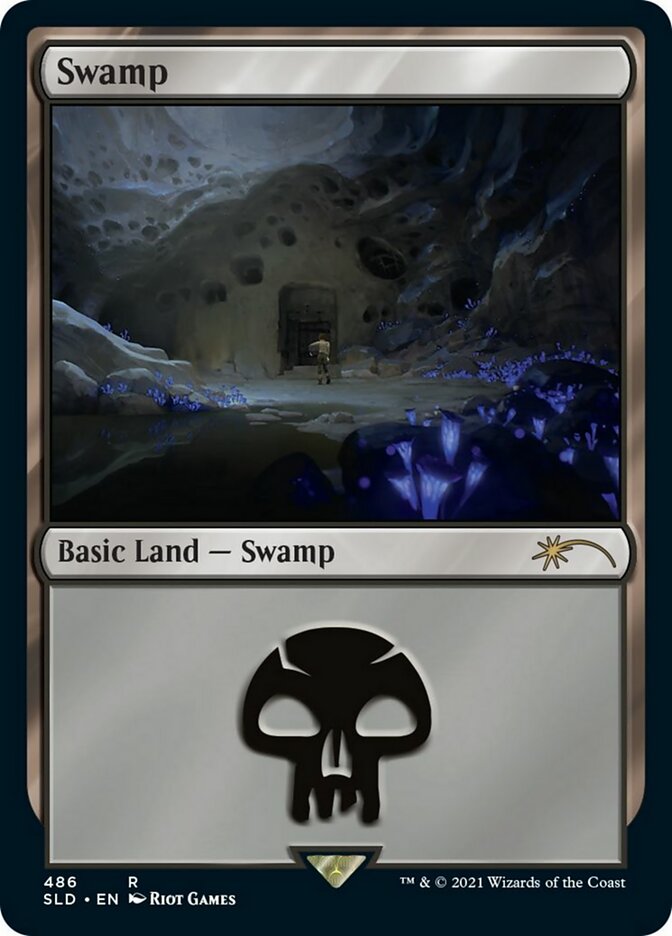 Swamp (486) [Secret Lair Drop Series] | Gear Gaming Fayetteville