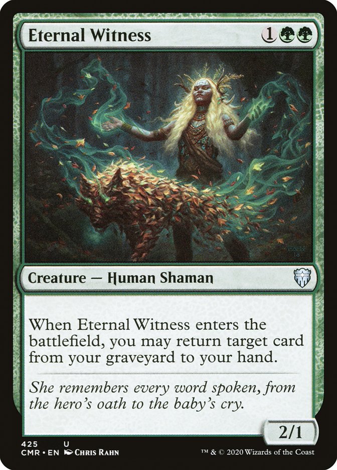 Eternal Witness [Commander Legends] | Gear Gaming Fayetteville