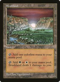 Brushland (Oversized) [Oversize Cards] | Gear Gaming Fayetteville