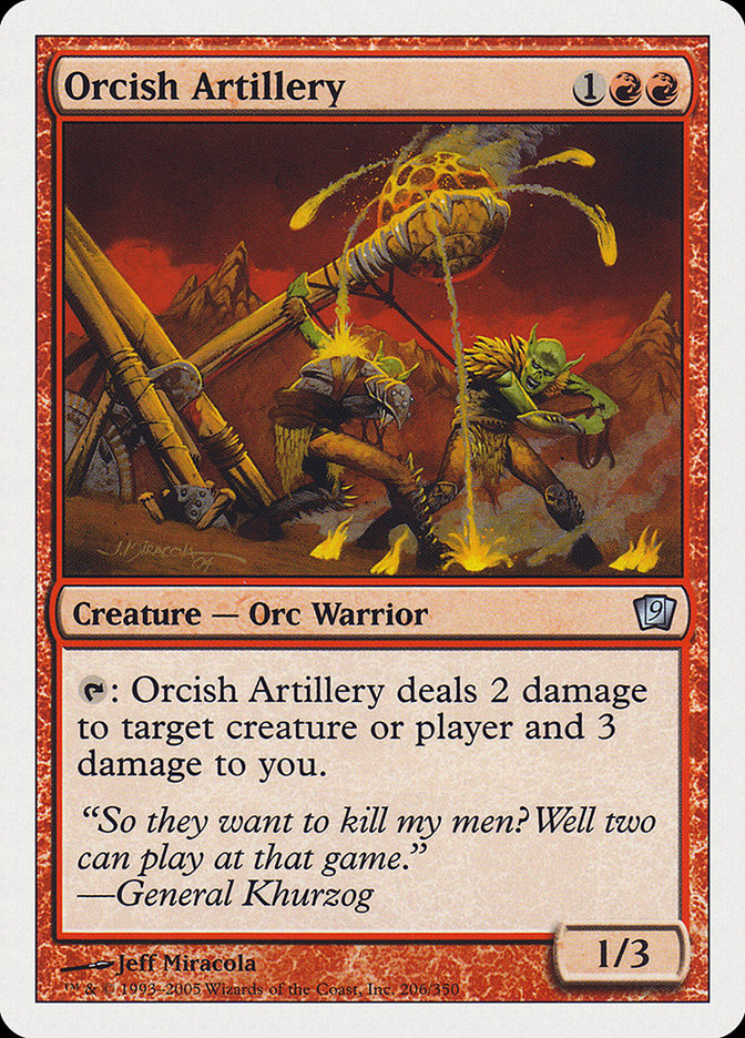 Orcish Artillery [Ninth Edition] | Gear Gaming Fayetteville