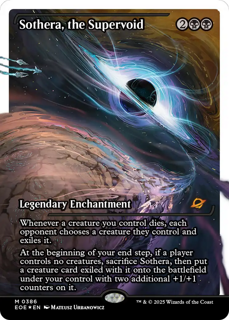 Sothera, the Supervoid (Fracture Foil) [Edge of Eternities] | Gear Gaming Fayetteville