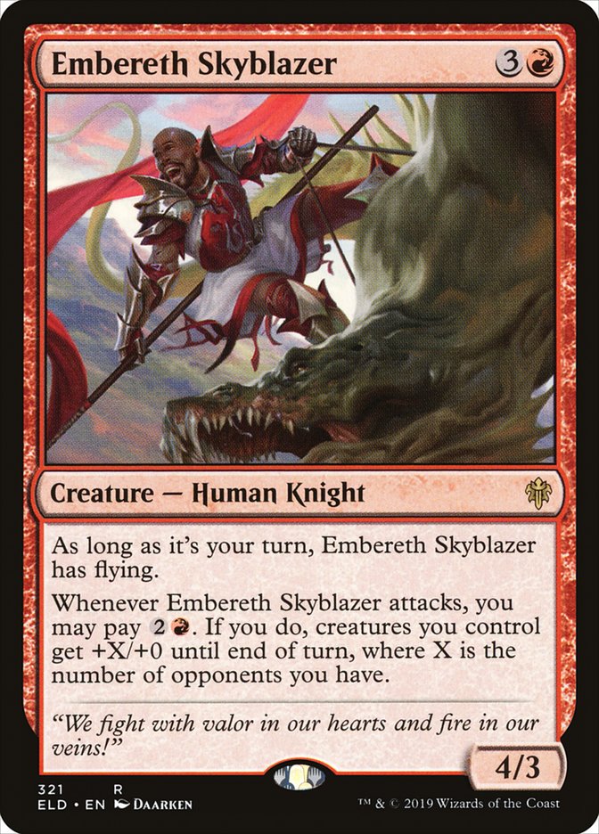 Embereth Skyblazer [Throne of Eldraine] | Gear Gaming Fayetteville