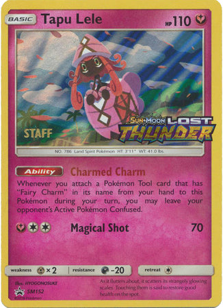 Tapu Lele (SM152) (Staff Prerelease Promo) [Sun & Moon: Black Star Promos] | Gear Gaming Fayetteville