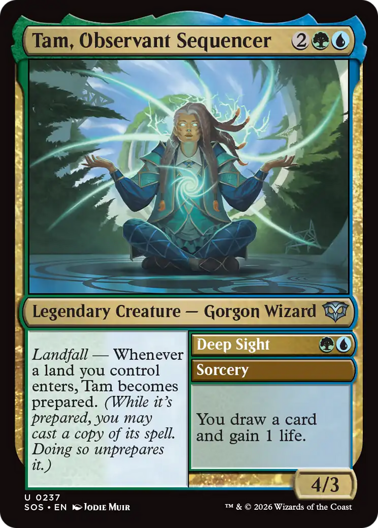 Tam, Observant Sequencer [Secrets of Strixhaven] | Gear Gaming Fayetteville