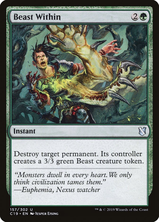 Beast Within [Commander 2019] | Gear Gaming Fayetteville