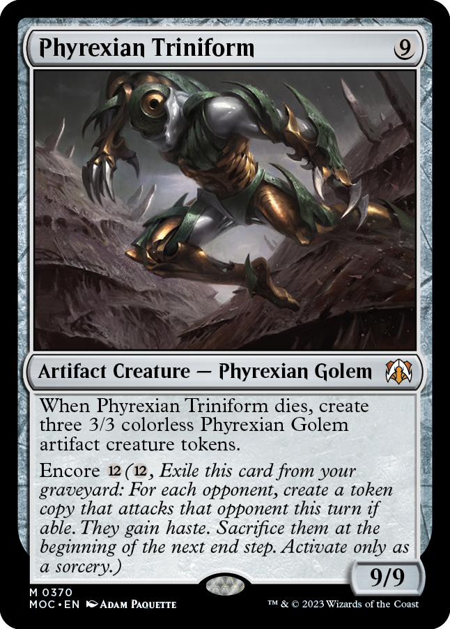 Phyrexian Triniform [March of the Machine Commander] | Gear Gaming Fayetteville