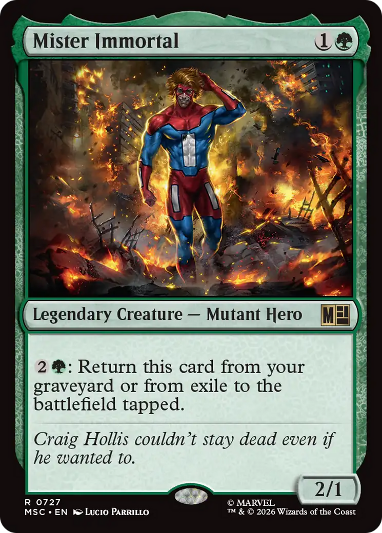 Mister Immortal [Marvel Super Heroes Commander] | Gear Gaming Fayetteville