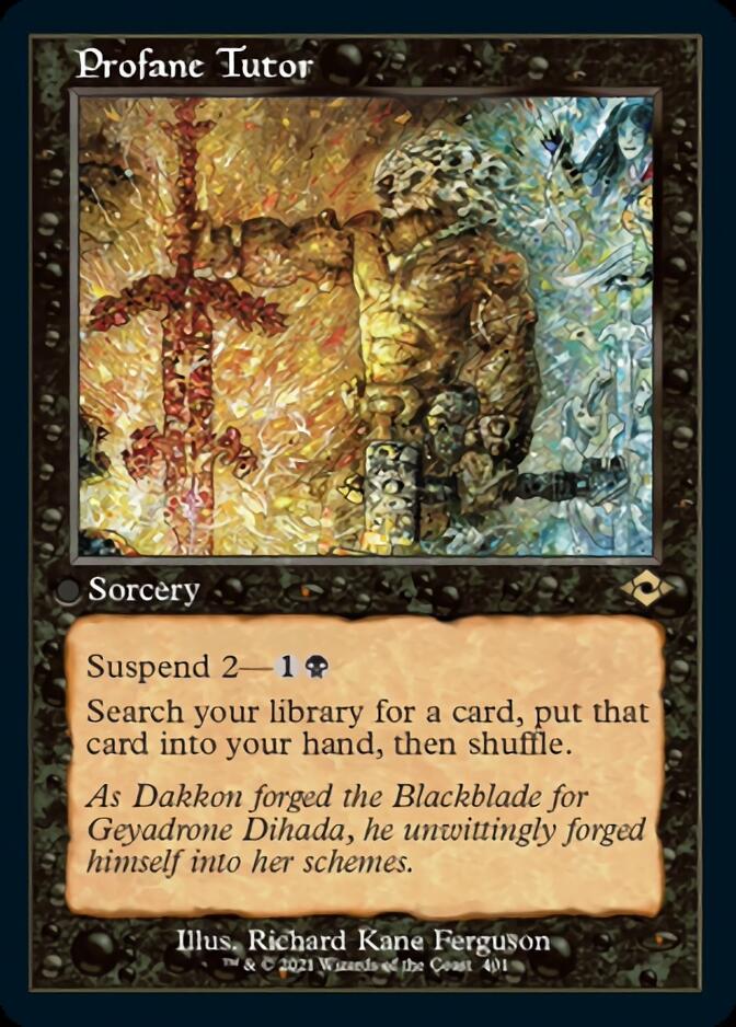 Profane Tutor (Retro Foil Etched) [Modern Horizons 2] | Gear Gaming Fayetteville