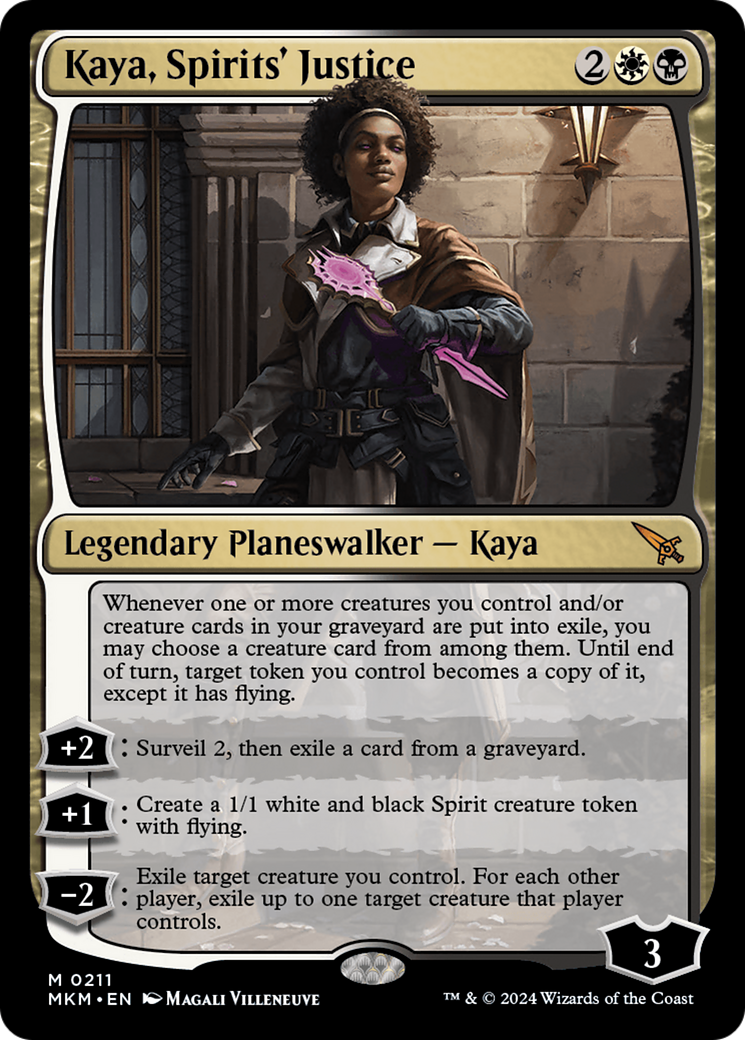 Kaya, Spirits' Justice [Murders at Karlov Manor] | Gear Gaming Fayetteville