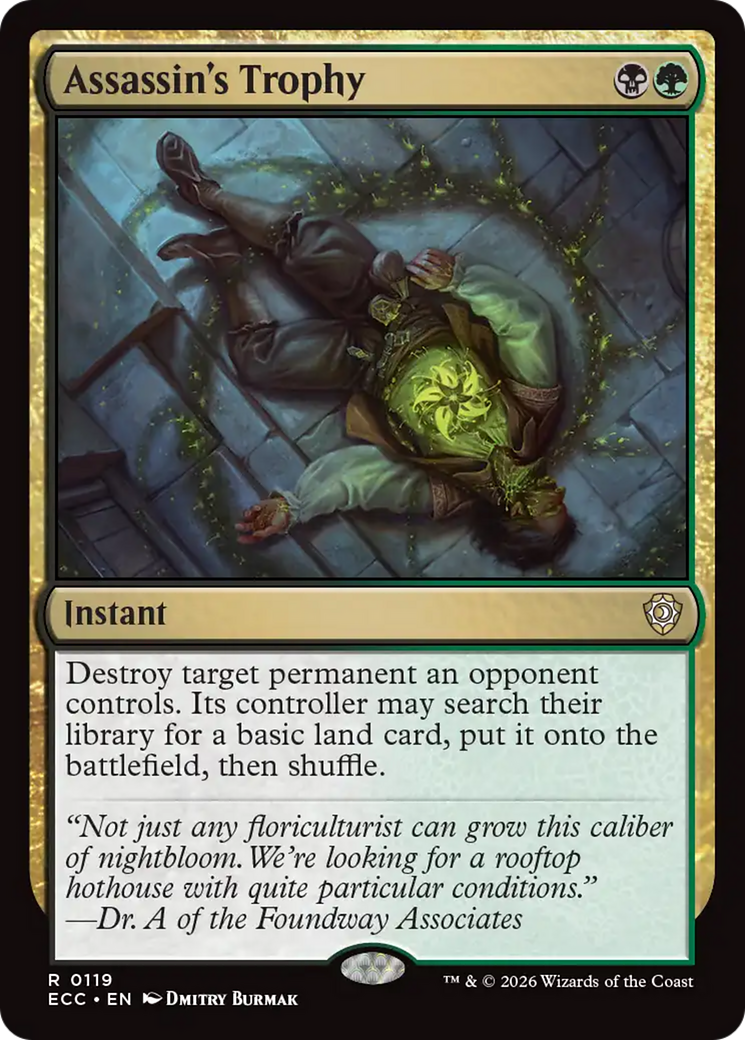 Assassin's Trophy [Lorwyn Eclipsed Commander] | Gear Gaming Fayetteville