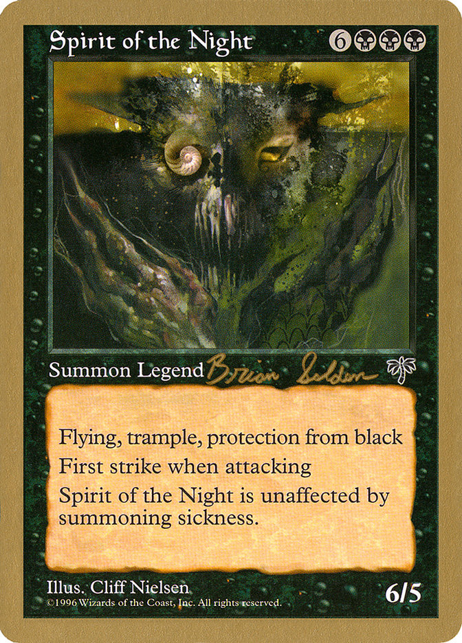 Spirit of the Night (Brian Selden) [World Championship Decks 1998] | Gear Gaming Fayetteville