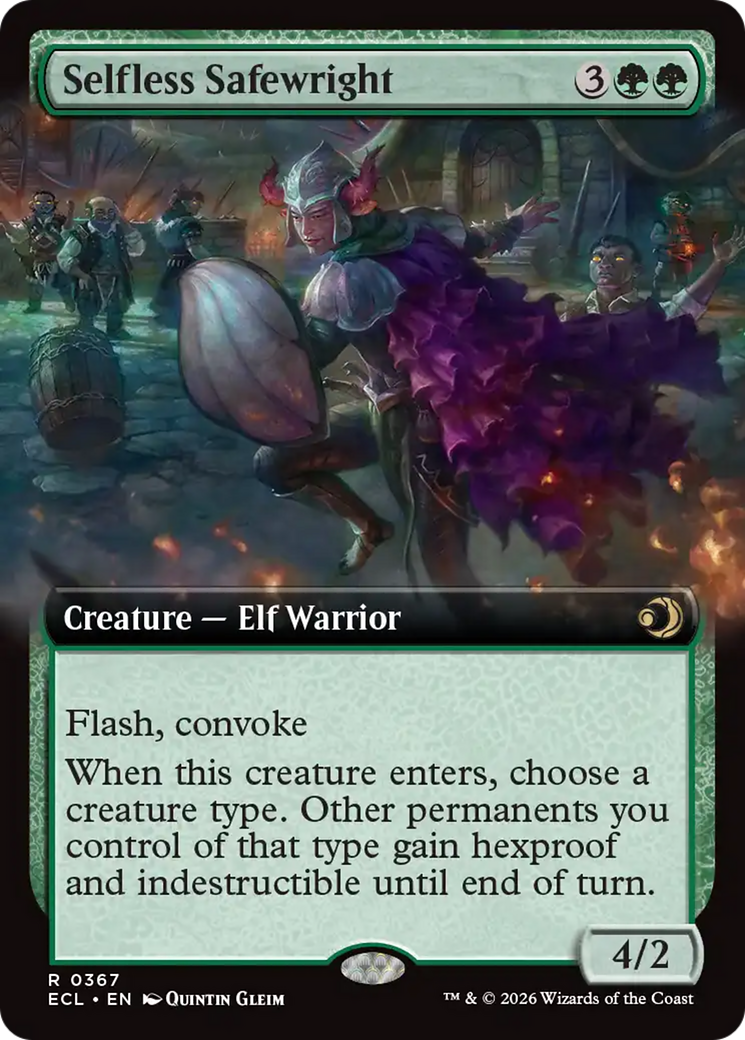 Selfless Safewright (Extended Art) [Lorwyn Eclipsed] | Gear Gaming Fayetteville