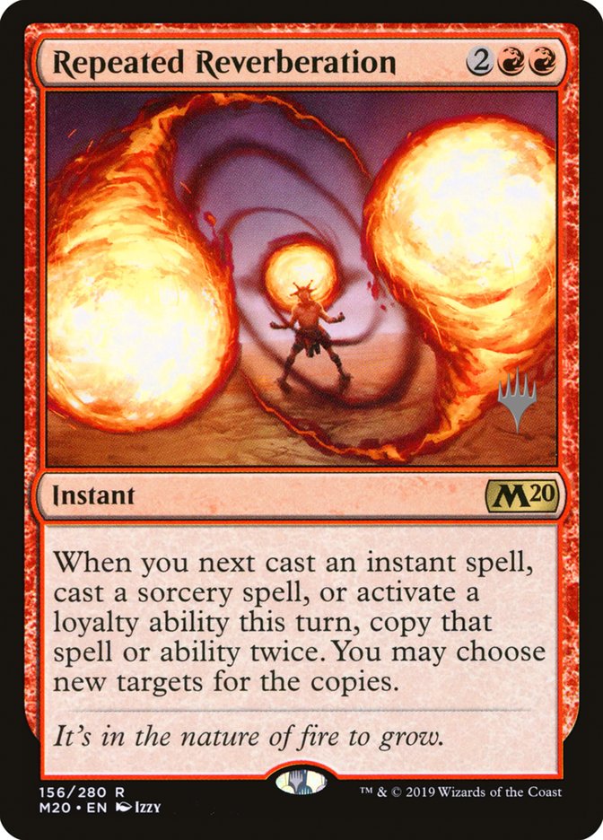 Repeated Reverberation (Promo Pack) [Core Set 2020 Promos] | Gear Gaming Fayetteville