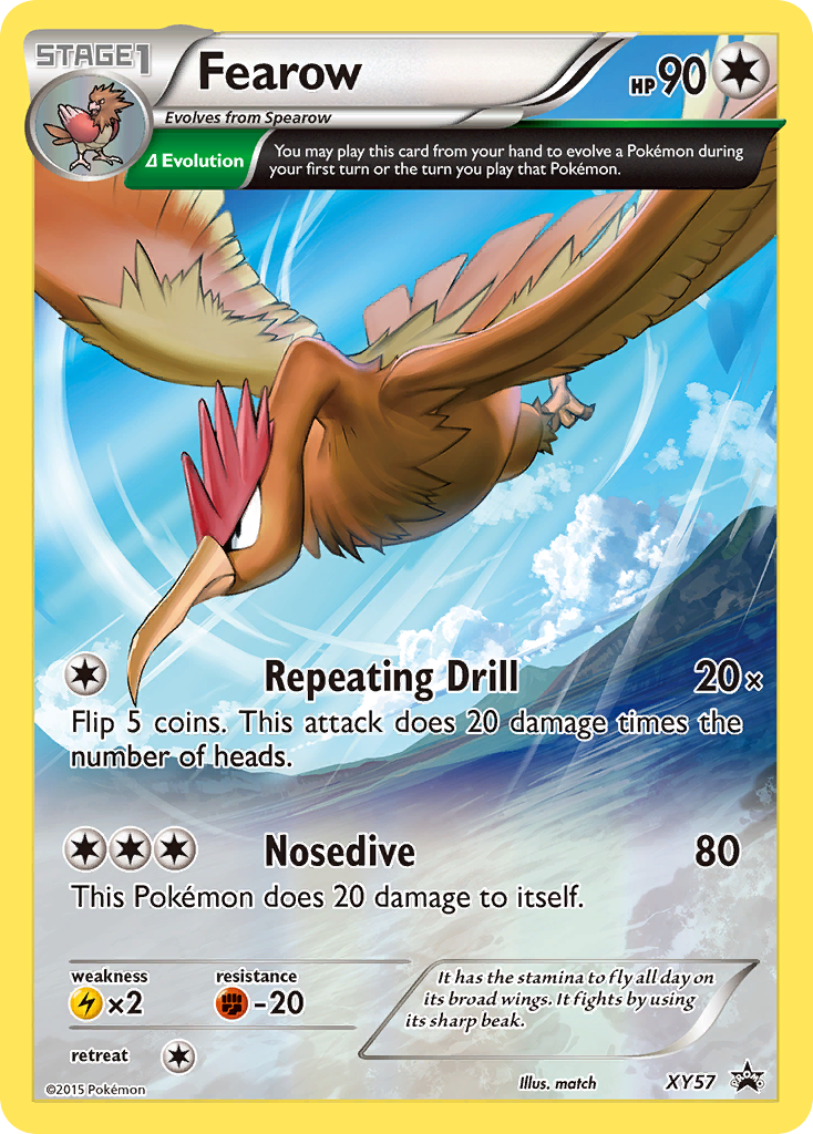 Fearow (XY57) [XY: Black Star Promos] | Gear Gaming Fayetteville