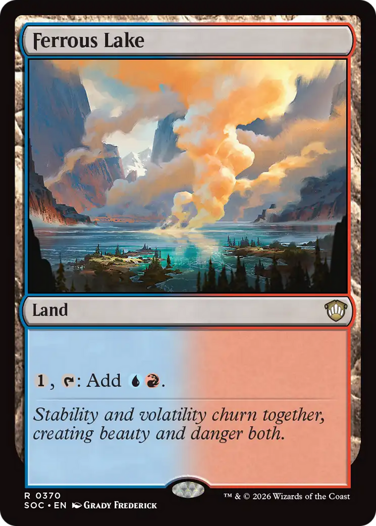 Ferrous Lake [Secrets of Strixhaven Commander] | Gear Gaming Fayetteville