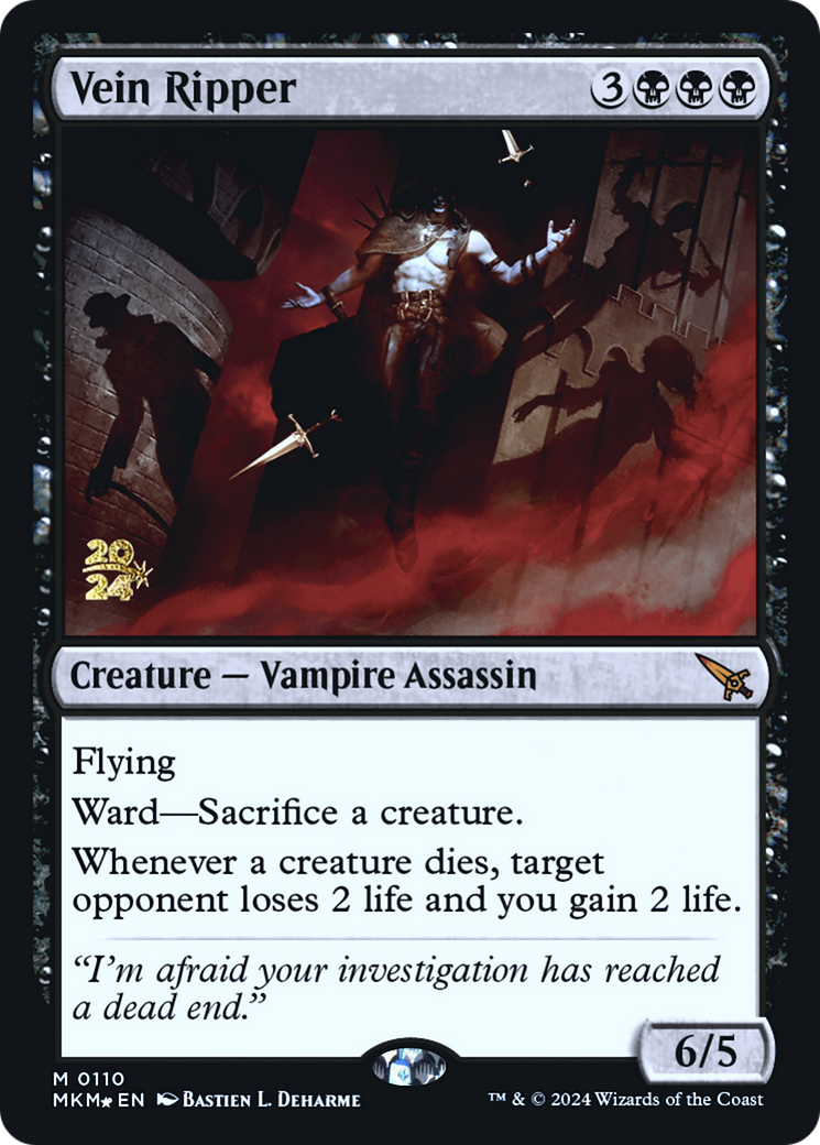 Vein Ripper [Murders at Karlov Manor Prerelease Promos] | Gear Gaming Fayetteville