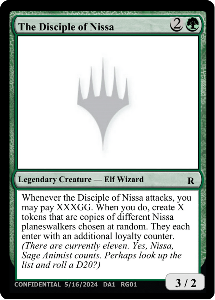 The Disciple of Nissa [Unknown Event] | Gear Gaming Fayetteville