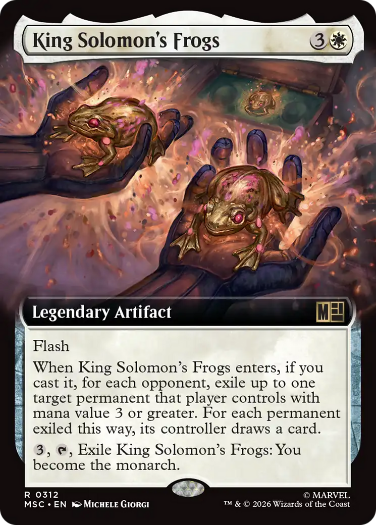 King Solomon's Frogs (Extended Art) [Marvel Super Heroes Commander] | Gear Gaming Fayetteville