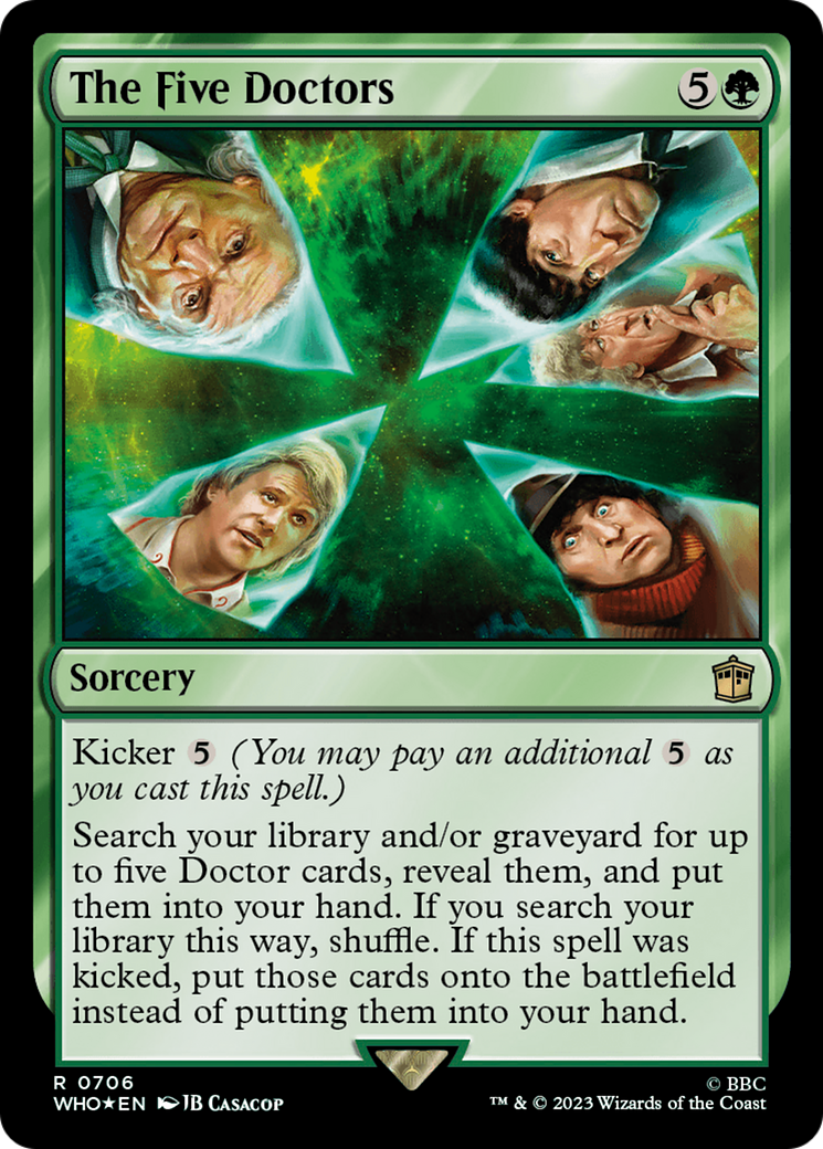 The Five Doctors (Surge Foil) [Doctor Who] | Gear Gaming Fayetteville