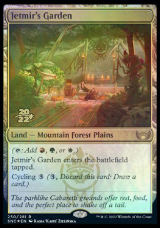 Jetmir's Garden [Streets of New Capenna Prerelease Promos] | Gear Gaming Fayetteville