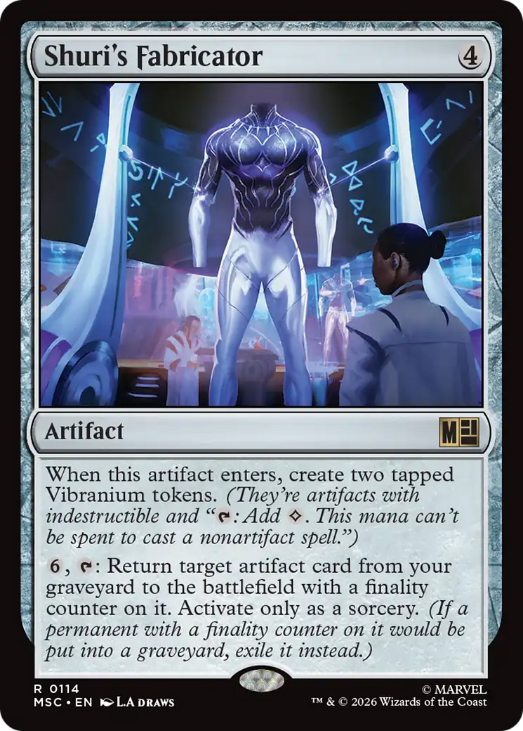 Shuri's Fabricator (Surge Foil) [Marvel Super Heroes Commander] | Gear Gaming Fayetteville